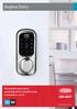 Keyless Entry. We take the worry out of protecting what s valuable to you. Lockwood: no worries.