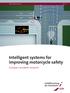 GDV The German Insurers No. 73 Intelligent systems for improving motorcycle safety