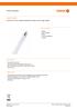 HO 80 W/840. Product datasheet. LUMILUX T5 HO Tubular fluorescent lamps 16 mm, high output