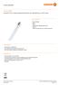 HE 14 W/865. Product datasheet. LUMILUX T5 HE Tubular fluorescent lamps 16 mm, high efficiency, with G5 base