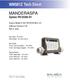 WN501Z Tech Sheet MANDERASPA. Winer Spas. System PN System Model # GS5-WN501Z-RCA-3.0 Software Version # 38 EPN # 2854