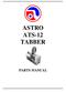 ASTRO ATS-12 TABBER PARTS MANUAL