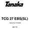 TCG 27 EBS(SL) Serial No. P Jan-16