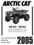 250 2x x4. Illustrated Parts Manual