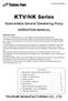 KTV/NK Series. Submersible General Dewatering Pump OPERATION MANUAL