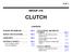 CLUTCH GROUP 21A 21A-1 CONTENTS CLUTCH PEDAL AND MASTER CYLINDER... 21A-4 GENERAL INFORMATION... 21A-2 SERVICE SPECIFICATIONS...
