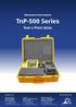 TnP-500 Series. Test n Print Units. Wavecom Instruments