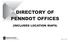 DIRECTORY OF PENNDOT OFFICES