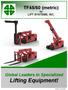 TF45/60 (metric) by LIFT SYSTEMS, INC. Global Leaders in Specialized. Lifting Equipment! Courtesy of Crane.Market
