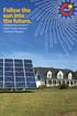 Follow the sun into the future. AllEarth Renewables Solar Tracker System Customer Manual
