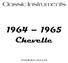 Classic Instruments Chevelle. Installation Manual