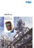 MiniWarn. Personal Gas Measurement with Multiwarn Functions ST /ST