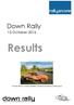 Down Rally. 15 October Results. Photo: Philip Stewart Overall Winner: Camillus Bradley/Crawford Henderson [Ford Escort]