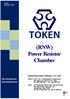 (RNW) Power Resistor Chamber. Token Electronics Industry Co., Ltd. Version: January 13, Web: