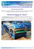 Metal Roof Tile Production Line Monterey (21 mill stands)