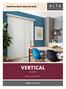// Retail Price List & Product Info Guide VERTICAL BLINDS