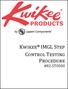 Kwikee IMGL Step Control Testing Procedure #82-ST0500