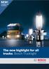 The new highlight for all trucks: Bosch Trucklight