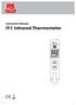 Instruction Manual. IT-1 Infrared Thermometer