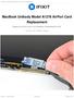 MacBook Unibody Model A1278 AirPort Card Replacement
