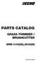 PARTS CATALOG GRASS-TRIMMER / BRUSHCUTTER SRM-3155(SI),3605(SI) SRM-3155(SI),3605(SI)