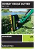 GreenTec RC 132. HANDBOOK 1. Edition July 2016