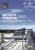 Simply a better way BIG FOOT SYSTEMS. Rooftop building services support systems.