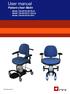 User manual Patient chair Malin