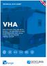 VHA. Air cooled chiller with