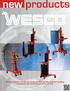 Wesco Industrial Products brings you fine quality material handling equipment and excellent customer service.