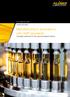Manufacturing in accordance with GMP standards. Speciality lubricants for the pharmaceutical industry