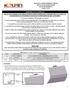 IMPORTANT NOTICES INSTALLATION INSTRUCTIONS 2014 CANAM COMMANDER REAR WINDSHIELD PART # 2743