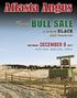 BULL SALE. Schedule of Events. To Douglas J... ONLINE BIDDING Can t make the sale?