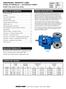 UNIVERSAL PRODUCT LINE: STEEL EXTERNALS JACKETED PUMPS TABLE OF CONTENTS SERIES DESCRIPTION RELATED PRODUCTS OPERATING RANGE