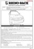 Toyota 4Runner Track Mount Kit (RTS545)