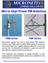 Mid to High Power FM Antennas