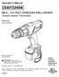 3/8 in., 14.4 VOLT CORDLESS DRILL-DRIVER Variable Speed / Reversible