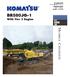 MOBILE CRUSHER. BR580JG-1 With Tier 3 Engine. NET HORSEPOWER 257 kw rpm OPERATING WEIGHT kg 108, ,440 lb