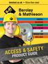 ACCESS & SAFETY PRODUCT GUIDE
