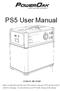 PS5 User Manual CHARGE ME NOW