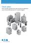 Check valves Direct and pilot operated check valve functions for applications up to 350 bar (5000 psi) and 227 L/min (60 USgpm)