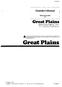 Great Plains. Operator's Manual. Manufacturing, Inc. F?O. Box Salina, Kansas