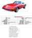 Specifications Make Ferrari Model 365 GTB/4 Spyder Conve Year 1972 Serial # 15689