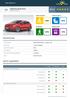 Opel/Vauxhall Astra 84% 86% 83% 75% SPECIFICATION SAFETY EQUIPMENT TEST RESULTS. Small Family Car. Child Occupant. Adult Occupant.