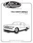 an ISO 9001:2008 Registered Company 1963 CHEVY IMPALA WITHOUT FACTORY AIR REV C 7/7/ IMPALA w/o EVAP INST PG 1 OF 25