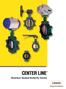 Center line Resilient Seated Butterfly Valves
