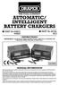 AUTOMATIC/ INTELLIGENT BATTERY CHARGERS