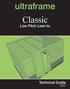 ultraframe Classic Low Pitch Lean-to Technical Guide