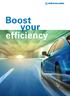 Boost your efficiency