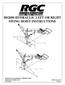 HS2000 HYDRAULIC LEFT OR RIGHT SWING HOIST INSTRUCTIONS